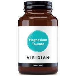 Viridian Magnesium Taurate Veg Caps 30 size #326