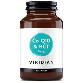Viridian Co-Q10 30mg & MCT Veg Caps 30 size #360