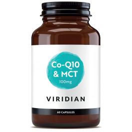 Viridian Co-Q10 100mg & MCT Veg Caps 60 size #366