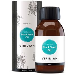 Viridian Black Seed Oil (Organic) 200ml size #520