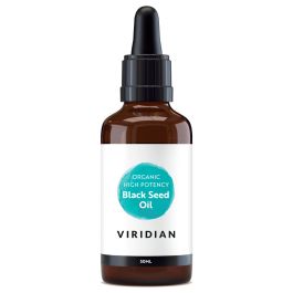 Viridian Black Seed Oil (High Potency) (Organic) 50ml size #522