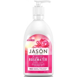 Jason Natural Cosmetics Rosewater Liquid Satin Soap Pump