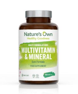 Natures Own Multivitamin & Mineral Euro Formula - 100 tablets
