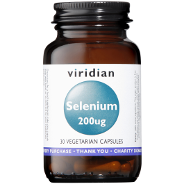 Viridian Selenium 200ug Veg Caps 30 size #345