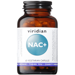 Viridian NAC+ Complex Veg Caps 60 size #374 (Expiry Date 07-2025)