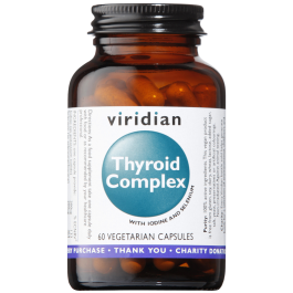 Viridian Thyroid Complex Veg Caps 60 size #401