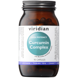 Viridian Curcumin Complex (High Potency) Veg Caps 90 size #404