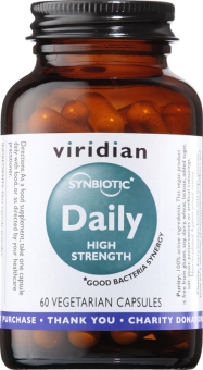 Viridian Synerbio High Strength Daily Veg Caps 60 size #461