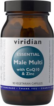 Viridian Essential Man Multivitamin Veg Caps 60 size #007