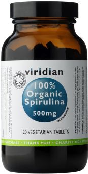 Viridian Spirulina 500mg - Organic # 278