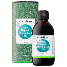 Viridian Hemp Omega Oil (Organic) ** 200ml size #510