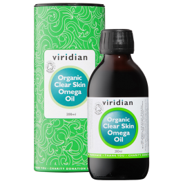 Viridian Clear Skin Omega Oil (Organic) 200ml size #571