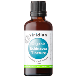 Viridian Echinacea Tincture (Organic) 50ml size #600