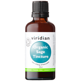 Viridian Sage Tincture (Organic)  50ml size #614