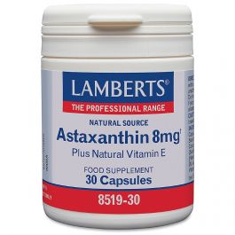 Lamberts Astaxanthin 8mg 30 Capsules #8519