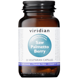 Viridian Saw Palmetto Extract Veg Caps 30 size #860