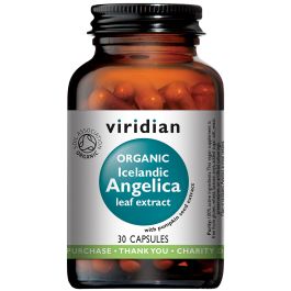 Viridian Angelica Extract 100mg Veg Caps 30 size #921 (Expiry Date 04-2025)