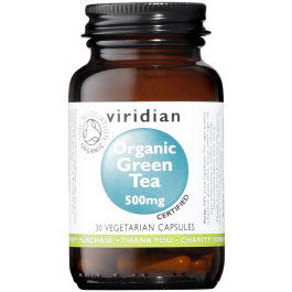 Viridian Green Tea 500mg Veg Caps 30 size #953