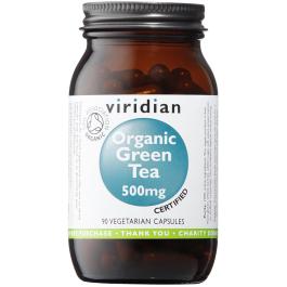 Viridian Green Tea 500mg Veg Caps 90 size #954