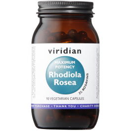 Viridian Rhodiola Rosea Extract (High Potency) Veg Caps 90 size #987