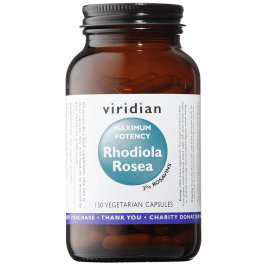 Viridian Rhodiola Rosea Extract (High Potency) Veg Caps 150 size #988