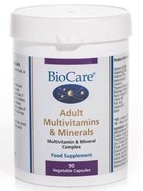 Biocare Adult Multivitamins & Minerals 90 Capsules # 79690