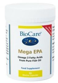 BioCare Mega EPA 1000 (EPA/DHA Fish Oil Concentrate) # 52790