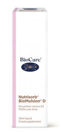 Biocare Nutrisorb BioMulsion D 15ml # 75615