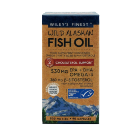 Wiley's Finest Cholesterol Support - 90 softgels