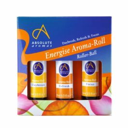 Absolute Aromas Energise Aroma-Roll Kit Set of 3 x 10ml # AA56