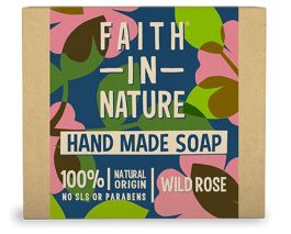 FAITH IN NATURE WILD ROSE HAND SOAP # 100g