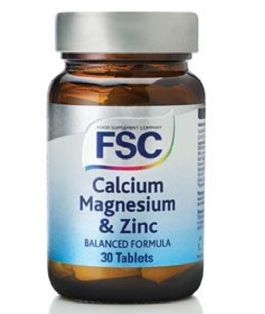 FSC Calcium, Magnesium & Zinc 30 Tablets