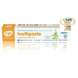 Green People Company Organic Children Mandarin Toothpaste # 057455
