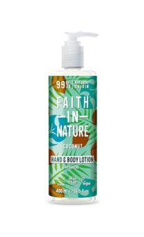FAITH IN NATURE COCONUT HAND AND BODY LOTION # 400ML