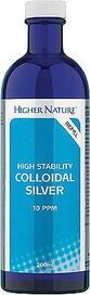 Higher Nature Colloidal Silver High Stability # SIL200