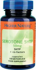 Higher Nature Serotone-5HTP 50mg tabs # SE5030