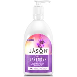 Jason Natural Cosmetics Lavender Liquid Satin Soap with Pump