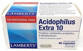 Lamberts Acidophilus Extra 10 ( 60 Caps ) # 8418