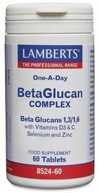 Lamberts Beta Glucan Complex60 Tabs #8524
