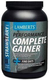 Lamberts Complete Gainer Strawberry ( 1816 g ) powder # 7005