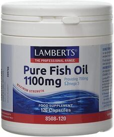 Lamberts High Potency Fish Oil 1100mg ( 180 Capsules) # 8508