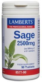 Lamberts Sage 2500mg (2.5% rosmarinic acid) 90 Tablets # 8577