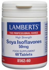 Lamberts Soya Isoflavones 50mg ( 60 Tablets) # 8562
