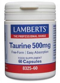 Lamberts Taurine 500mg (60 Capsules) # 8325