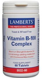 Lamberts Vitamin B-100 Complex ( 60 Tablets) # 8032