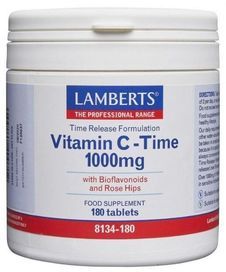 Lamberts Vitamin C Time Release 1000mg ( 180 Tablets) # 8134