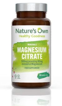 Nature's Own Magnesium Citrate | 500mg - 90 Capsules