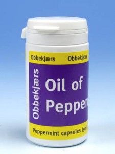 Obbekjaers Oil of Peppermint - 90 Caps