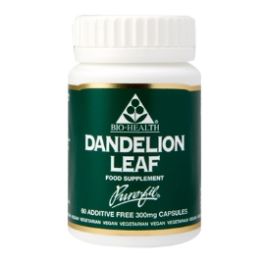 Dandelion Leaf 300mg powdered leaf 60 capsules