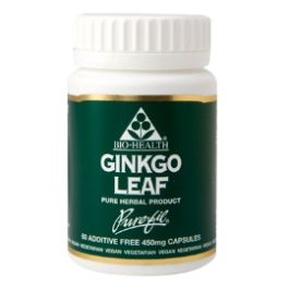 Bio-Health Ginkgo Leaf 60 Capsules